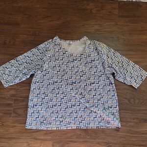 Chevron Patterned Top